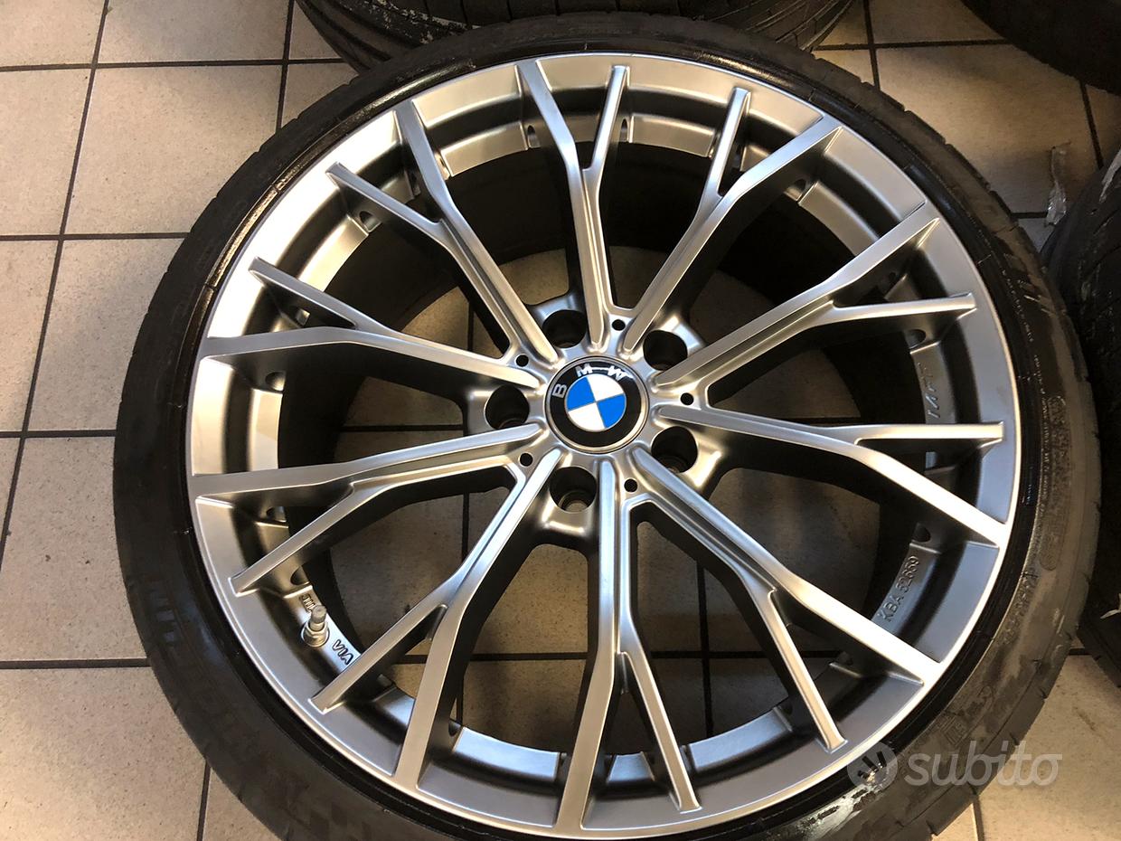 Cerchi in lega 19 bmw serie 3 f30 serie 4 f32 x1 - immagine 2