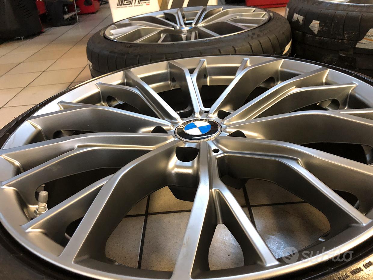 Cerchi in lega 19 bmw serie 3 f30 serie 4 f32 x1 - immagine 6