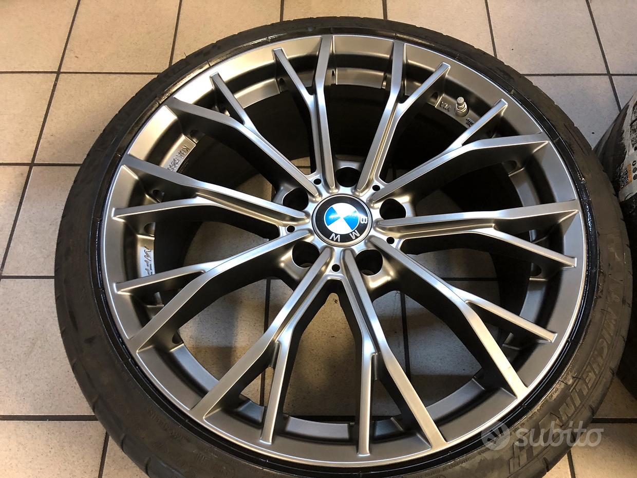 Cerchi in lega 19 bmw serie 3 f30 serie 4 f32 x1 - immagine 4