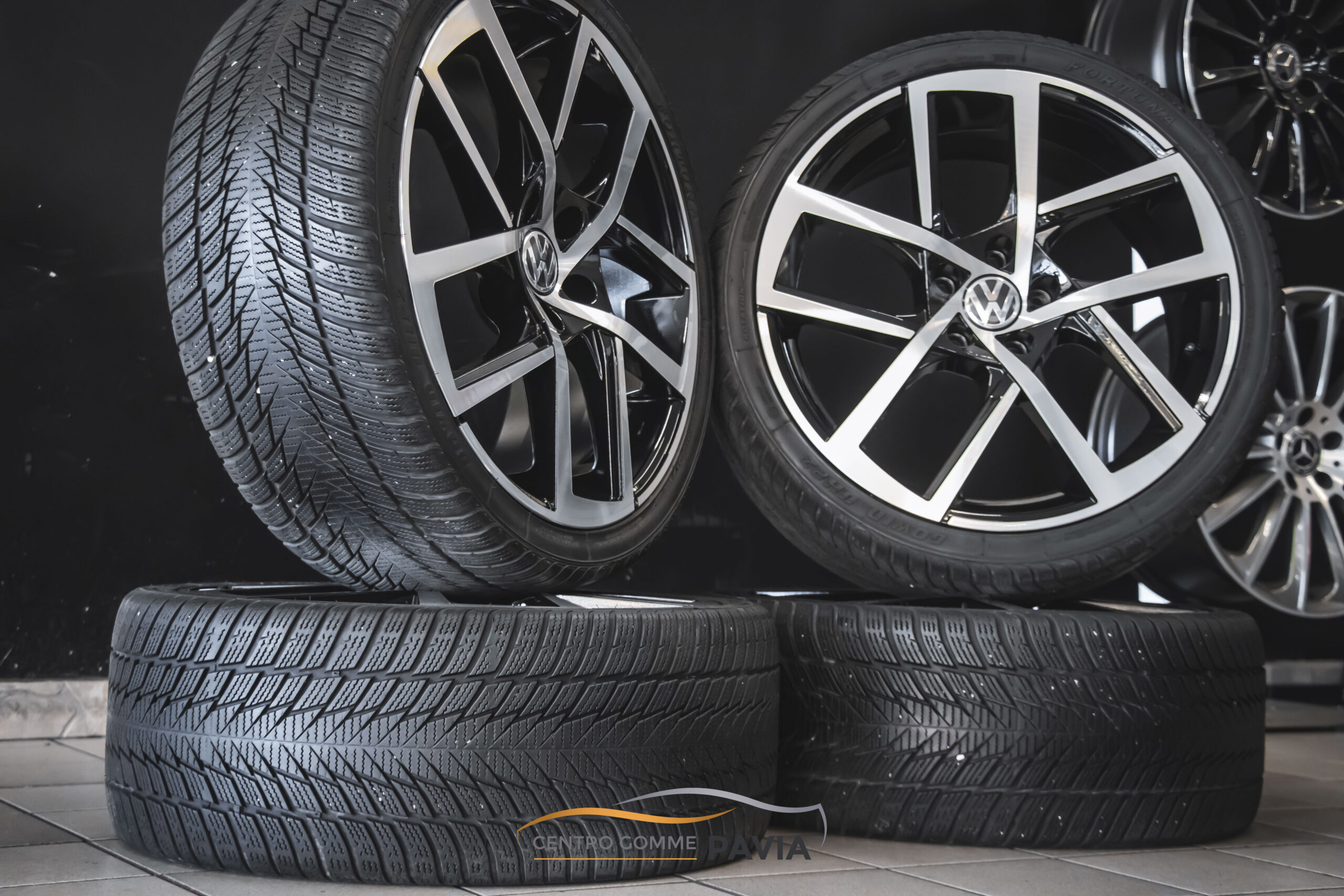 CERCHI IN LEGA 19 SPATH + 235/35/19 FORTUNA INVERNALI - immagine 2