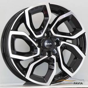 CERCHI IN LEGA DA 15 MAK APOLLO FIAT 500 PANDA QUBO LANCIA Y FORD KA ALFA MITO