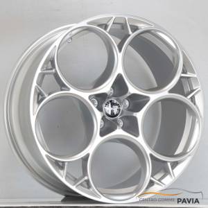 CERCHI IN LEGA DA 21 ORIGINALI ALFA ROMEO STELVIO 9X21 ET29 5X110 156156958