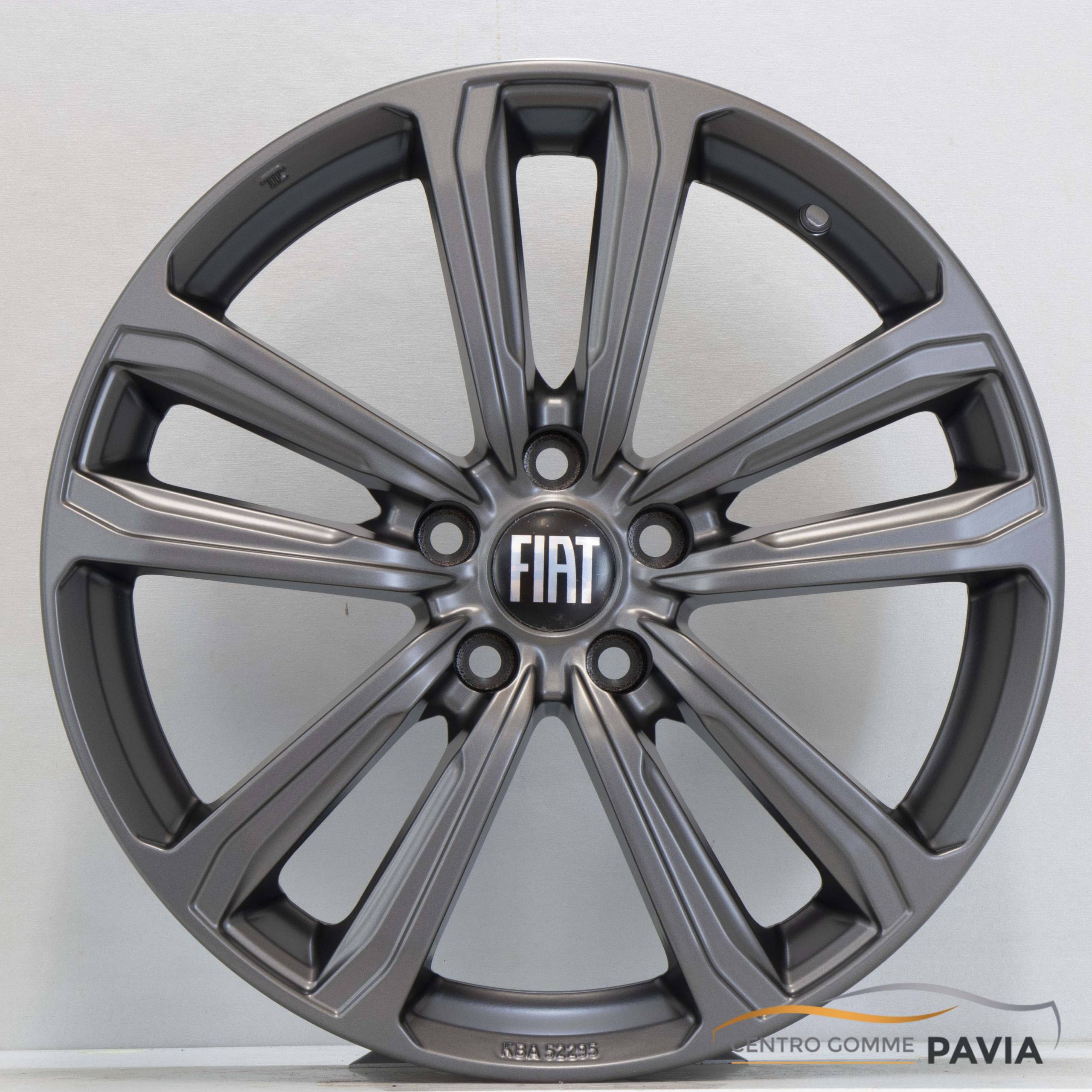 CERCHI IN LEGA 18 ALFA GIULIETTA 159 FIAT 500X CROMA JEEP CHEROKEE RENEGADE