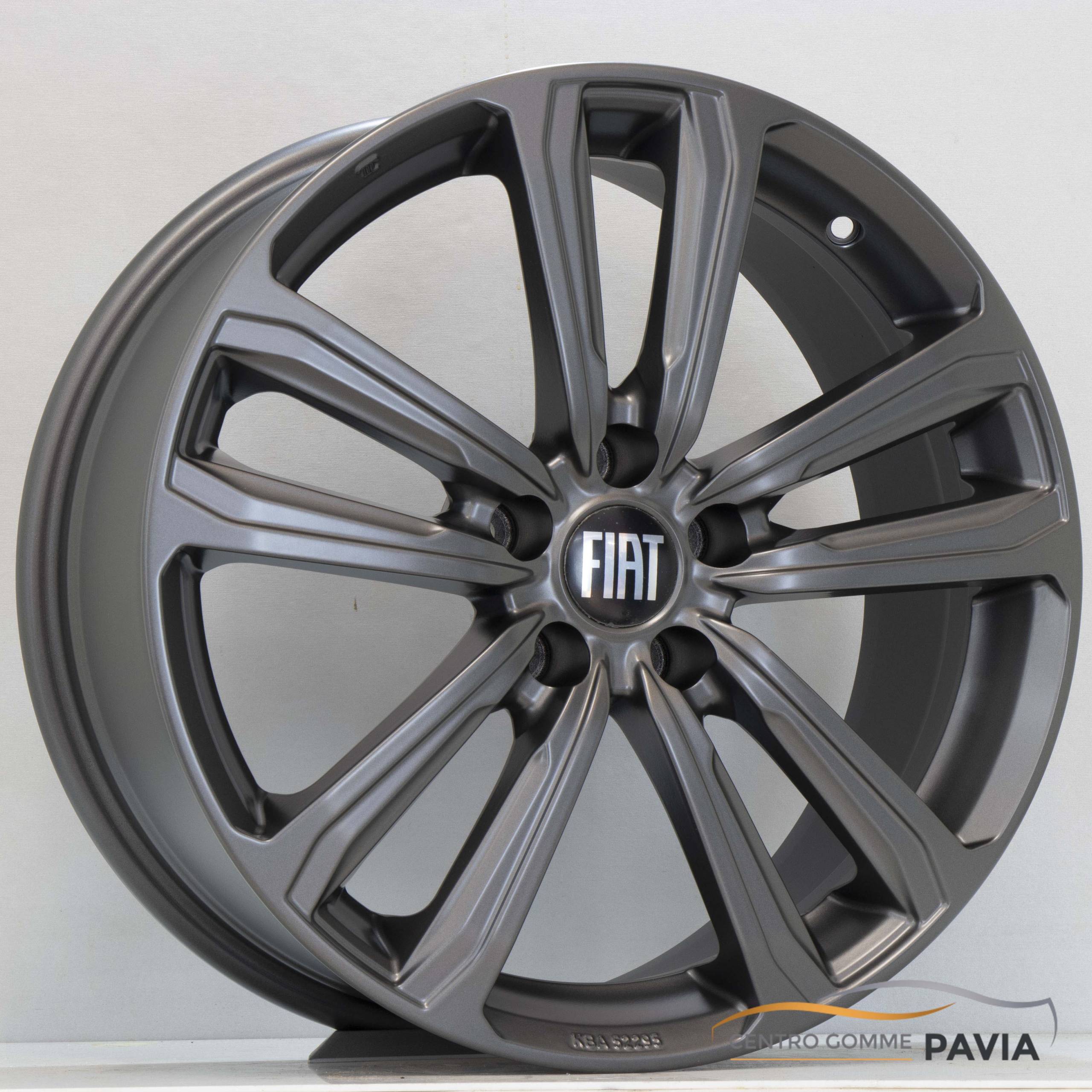 CERCHI IN LEGA 18 ALFA GIULIETTA 159 FIAT 500X CROMA JEEP CHEROKEE RENEGADE