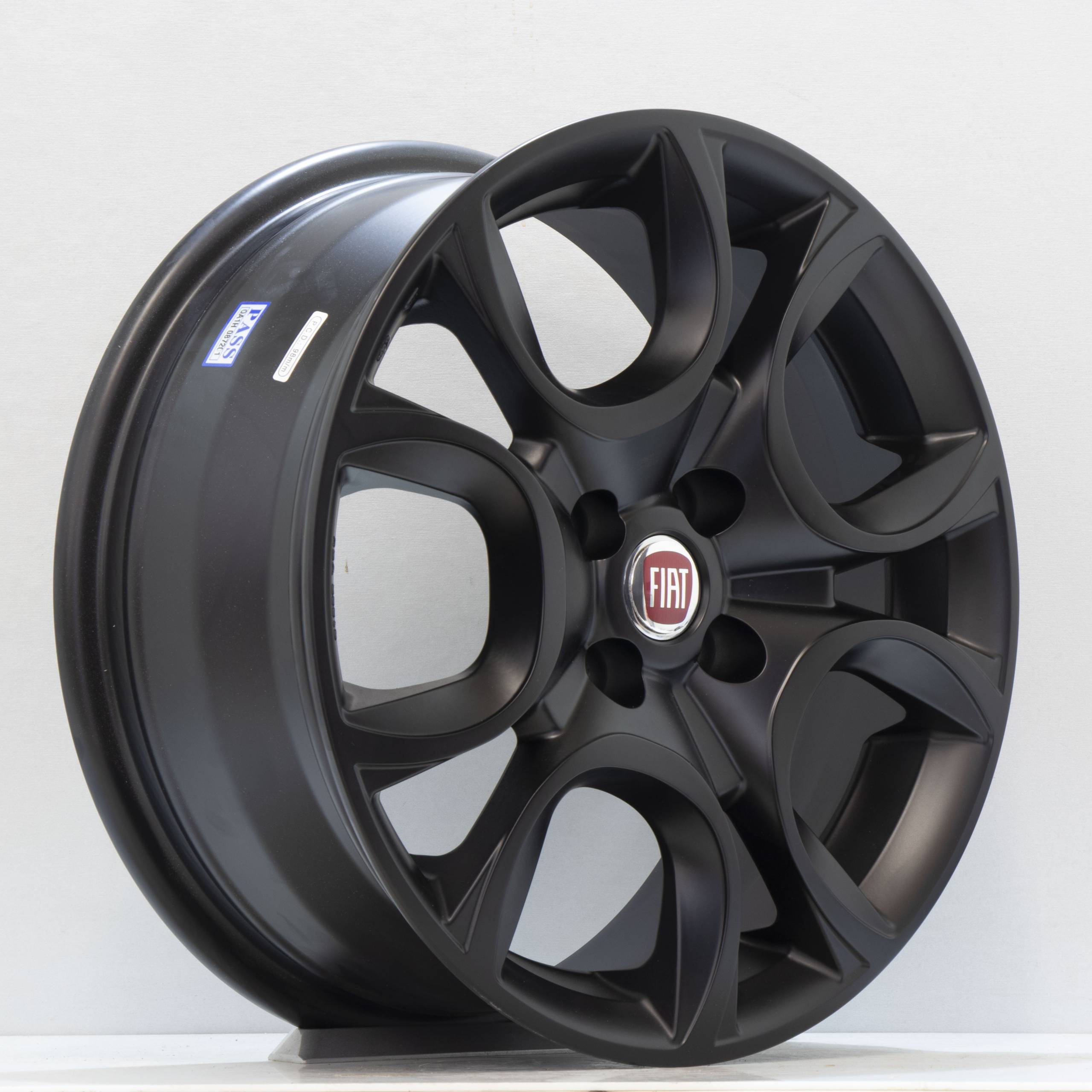CERCHI IN LEGA MAK TORINO DA 16", FINITURA MATT BLACK. DEDICATI AI GRUPPI FCA E FORD, COMPATIBILI CON: Abarth 500 (312), 595 (312) — Alfa Romeo Mito (955) — Fiat Bravo, Idea, Panda, 500 (312), 500 Hybrid (FA1), 500C (312), 500E (FA1) — Ford Ka II serie (RU8) — Lancia Musa, Ypsilon (312 e 843).